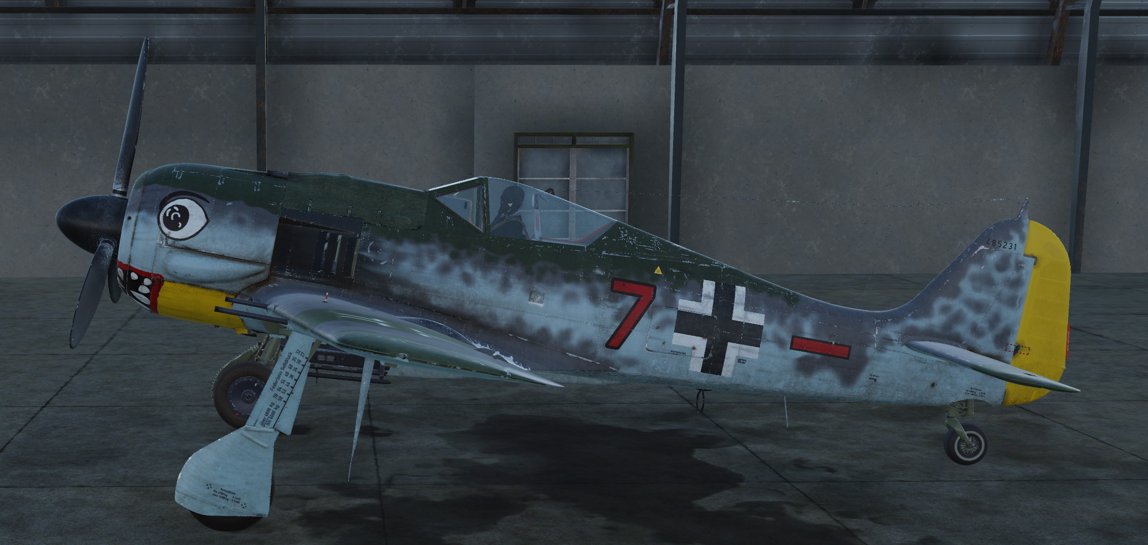 Fw 190 A-1 Sharkmouth
