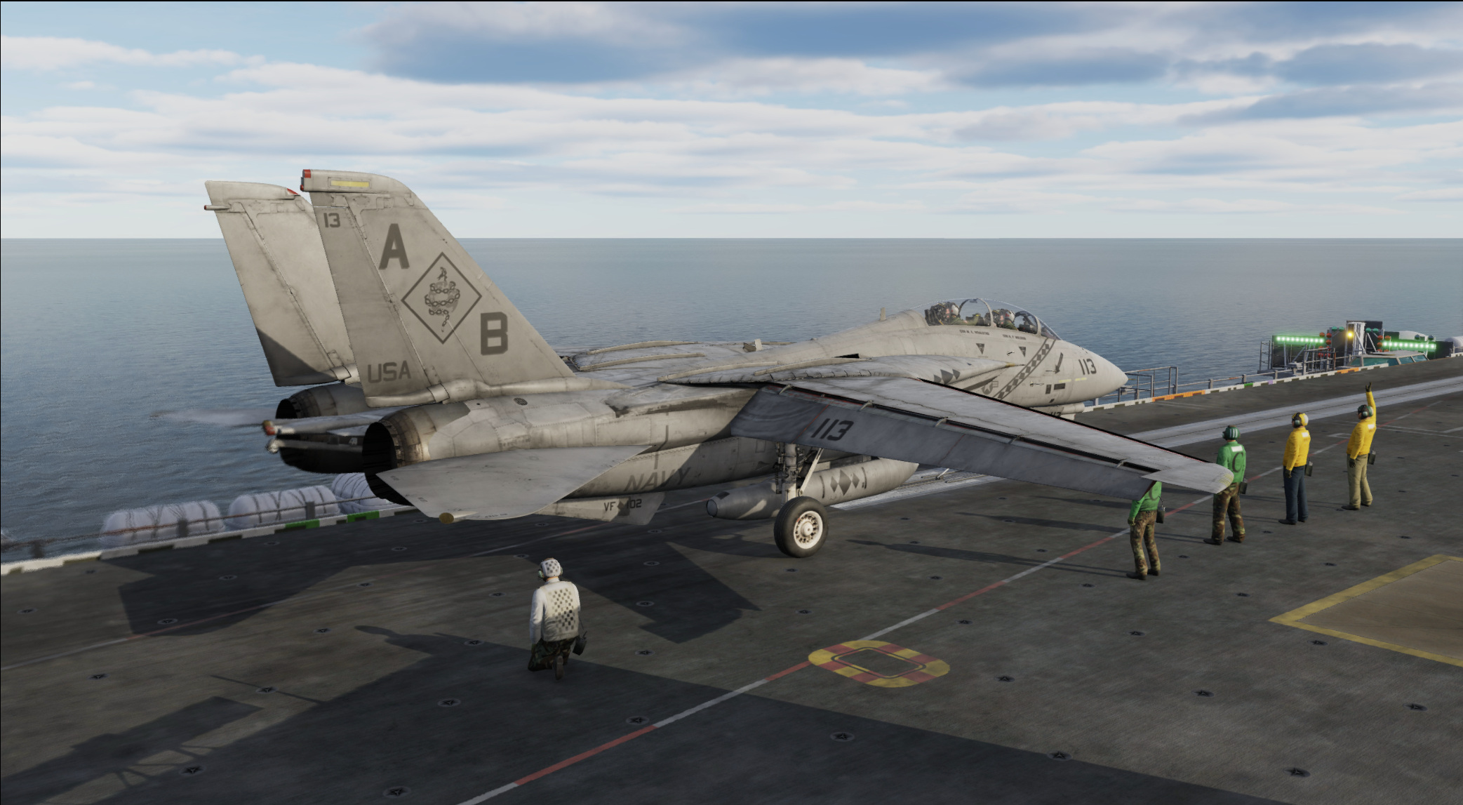 F-14A - VF-102 Diamondbacks low vis 