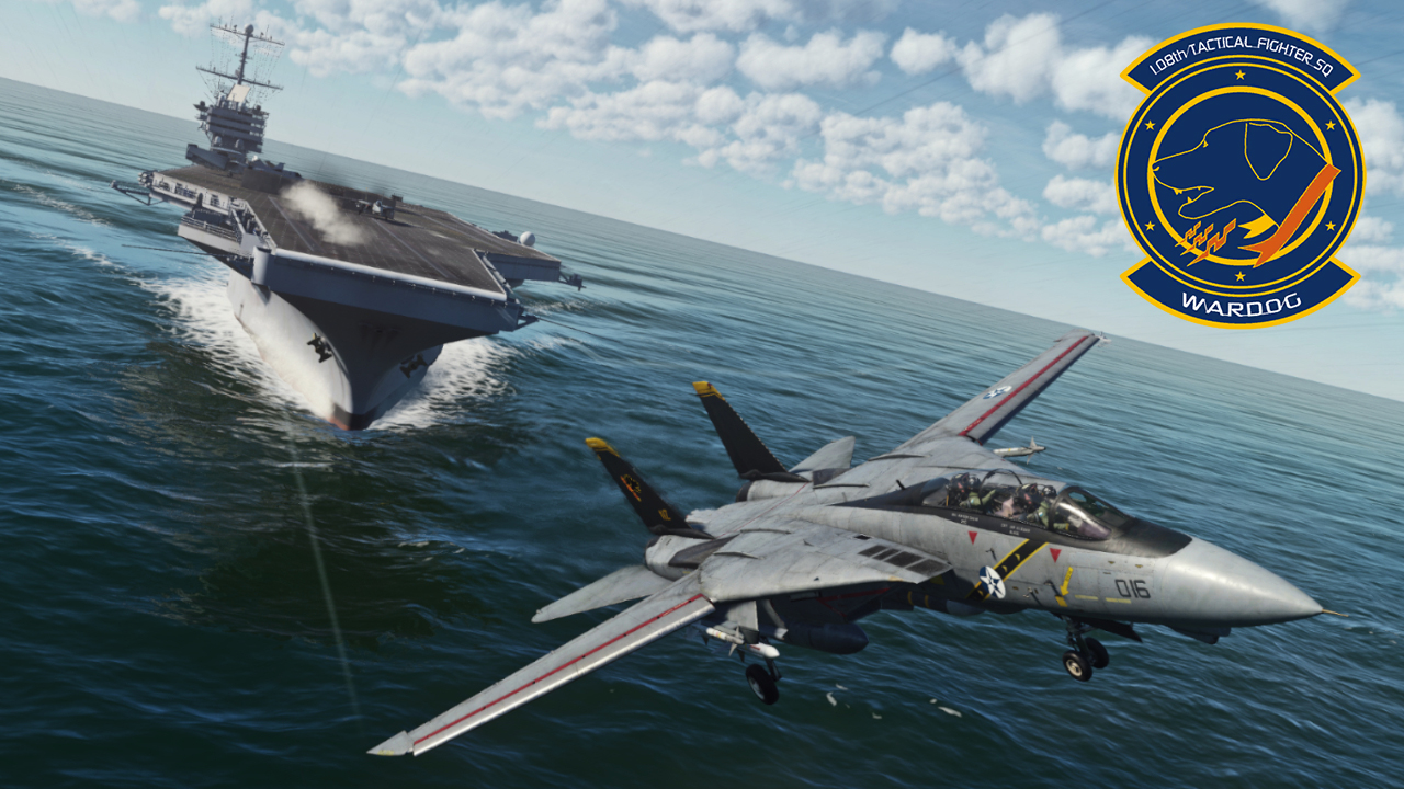 F-14B - Ace Combat 5 108th OTFS Wardog Squadron Livery Pack V1.3