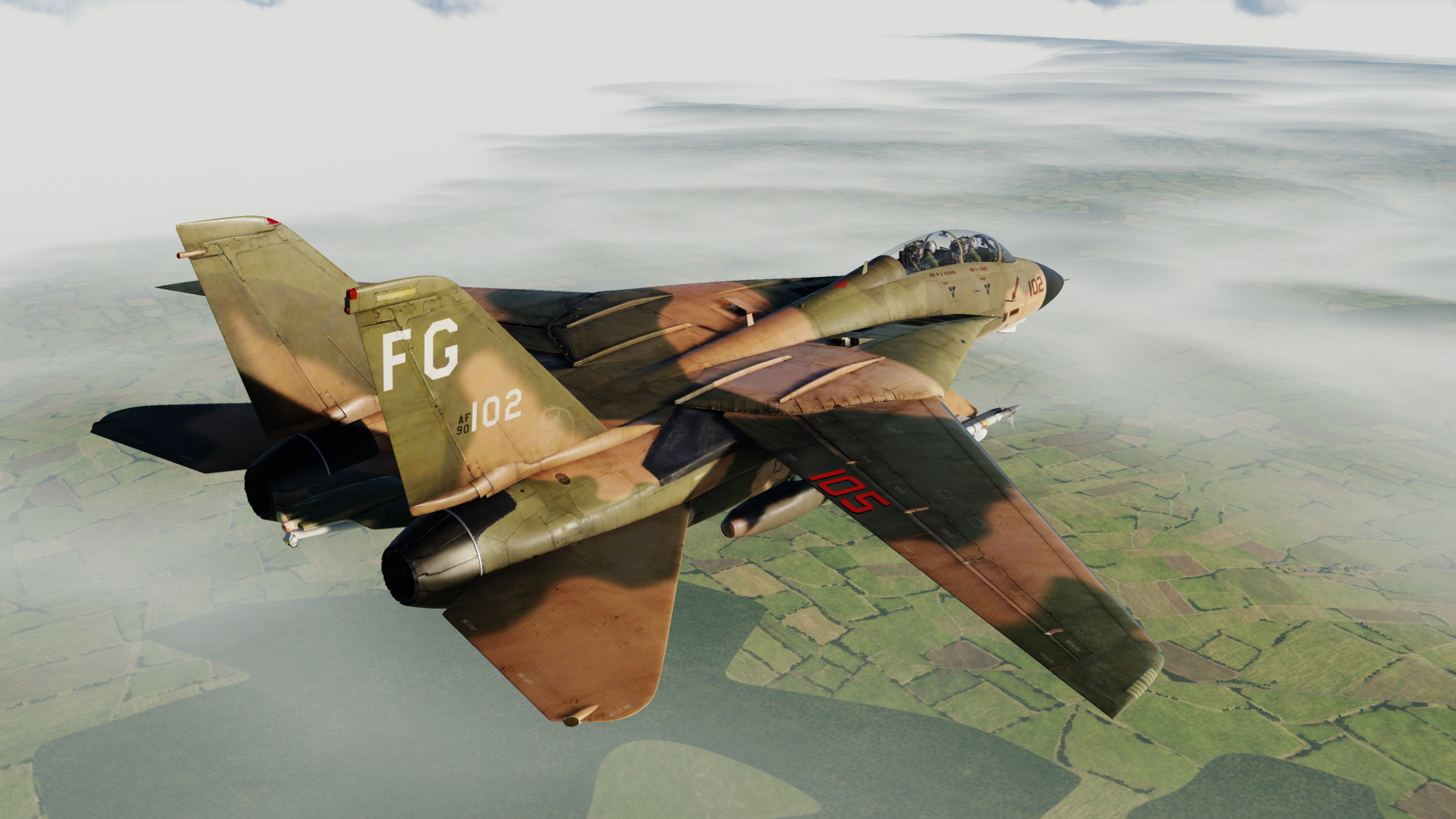 USAF SEA Camouflage for F-14