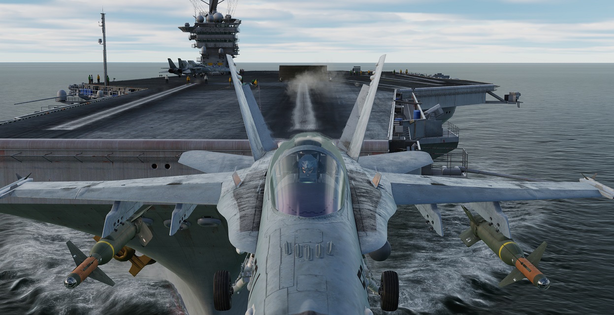 Top Gunnier - Lobbing Paveways over a Mountain (Supercarrier Version)