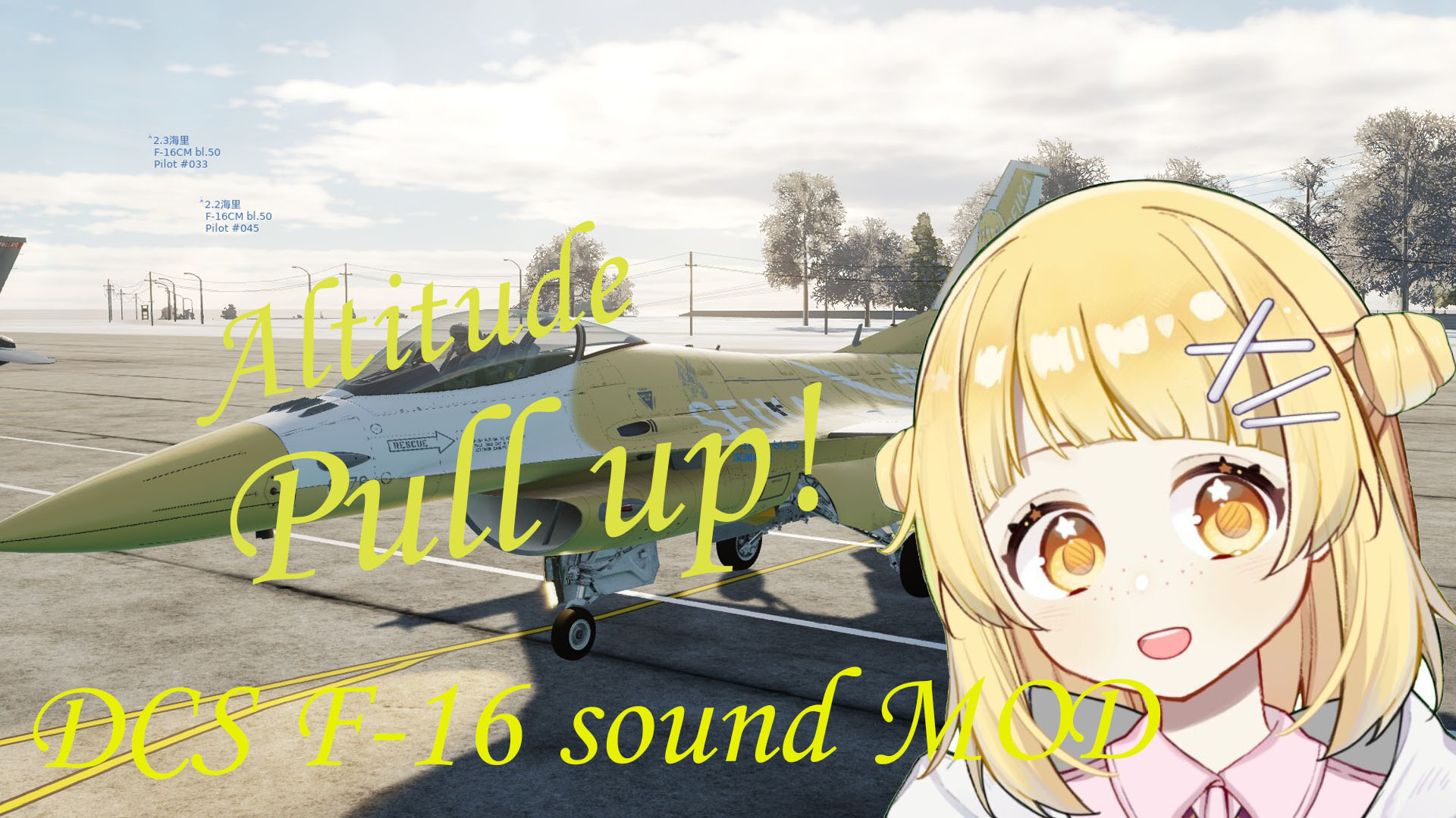 Seika F-16C  Cockpit Annunciator Sound Mod