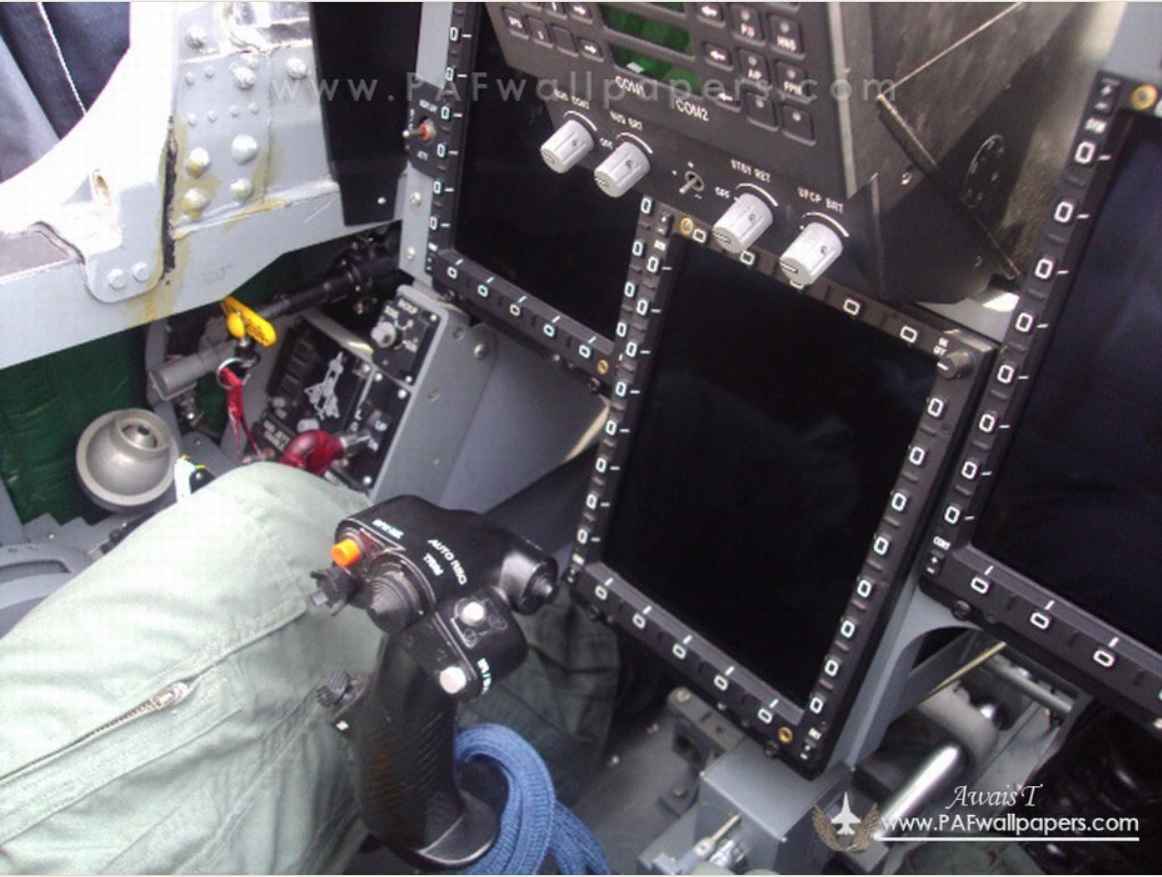 JF-17 The cockpit of a real  plane