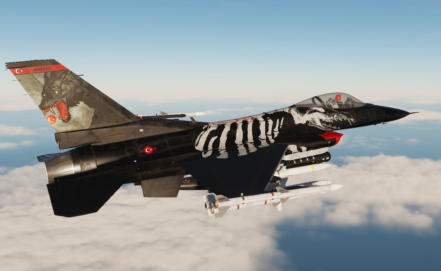 Viper Wolves Turkish Air Force Wolves F-16C Viper