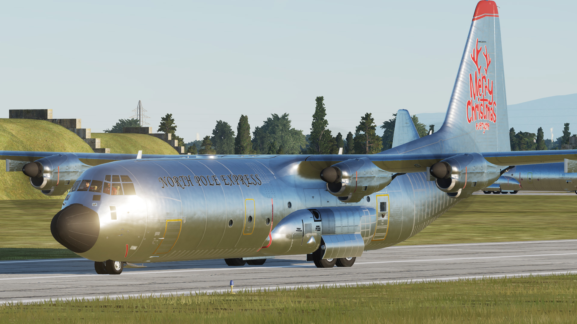 C-130J-30 North Pole Express - HiRes Texturepack