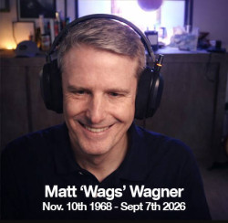 Мэтт ‘Wags’ Вагнер 11.10.1968 - 09.07.2026