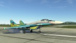 МіГ-29С пілотажної групи "Українські соколи". 2000 - 2002 рік.