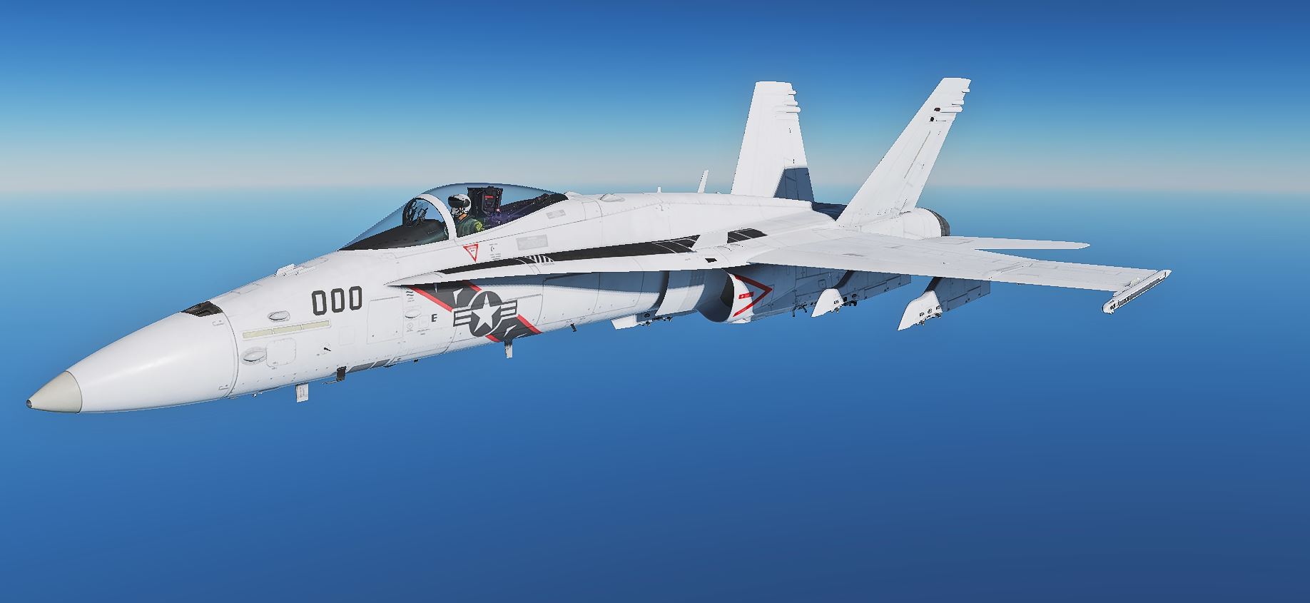 White F18  