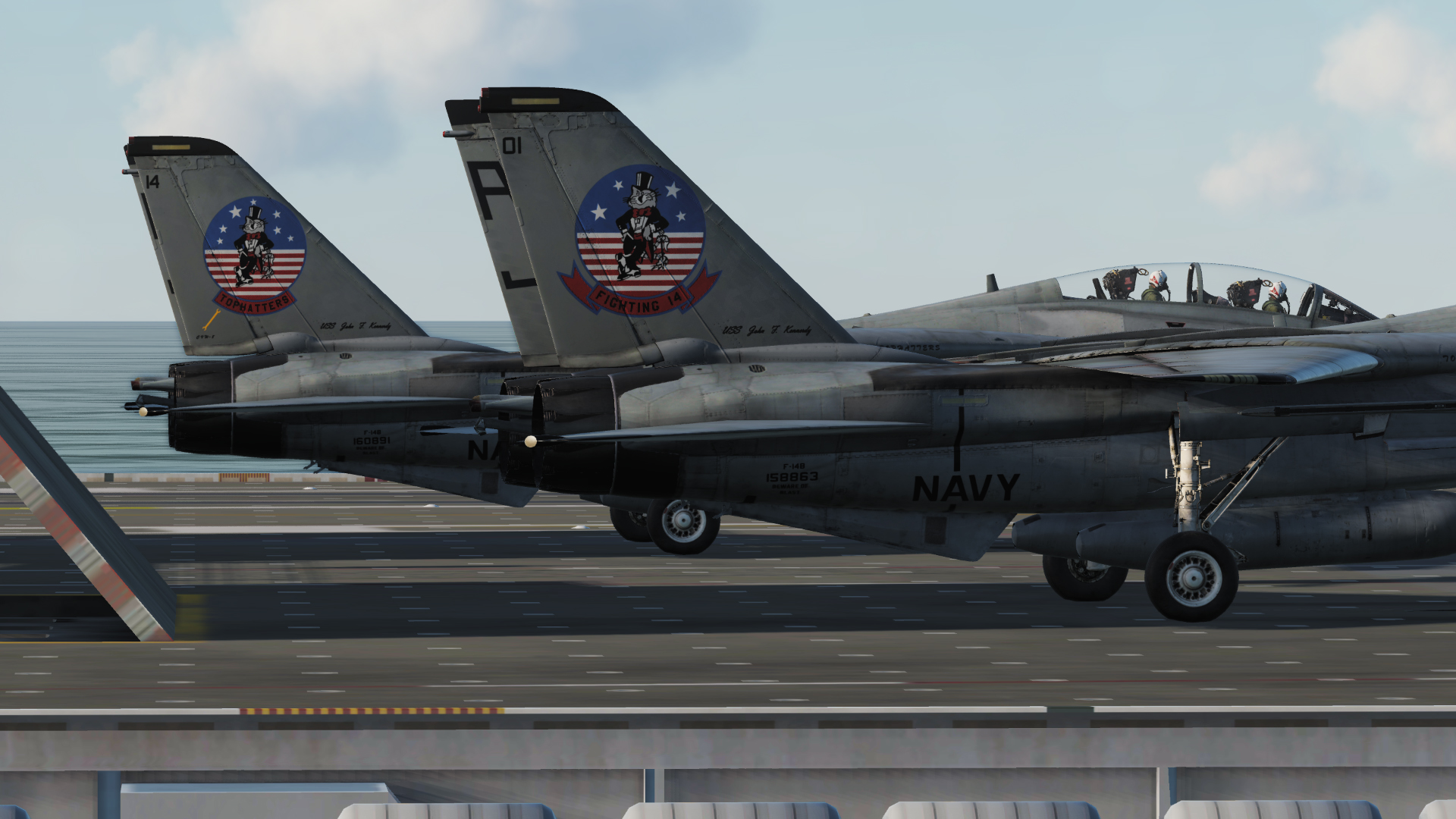 F-14B - VF-14 Tophatters (1996)