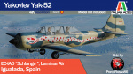 Yakovlev  Yak-52 Laminar Air EC-IAO UPDATE