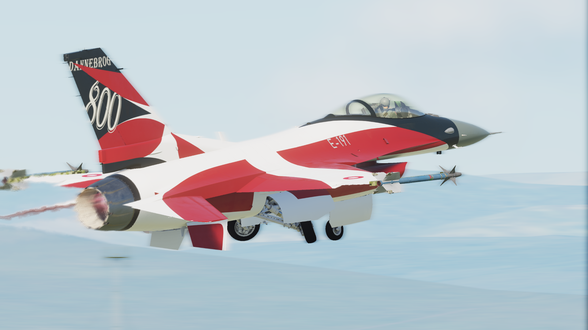 RDAF F-16AM | E-191 Dannebrog V3.1