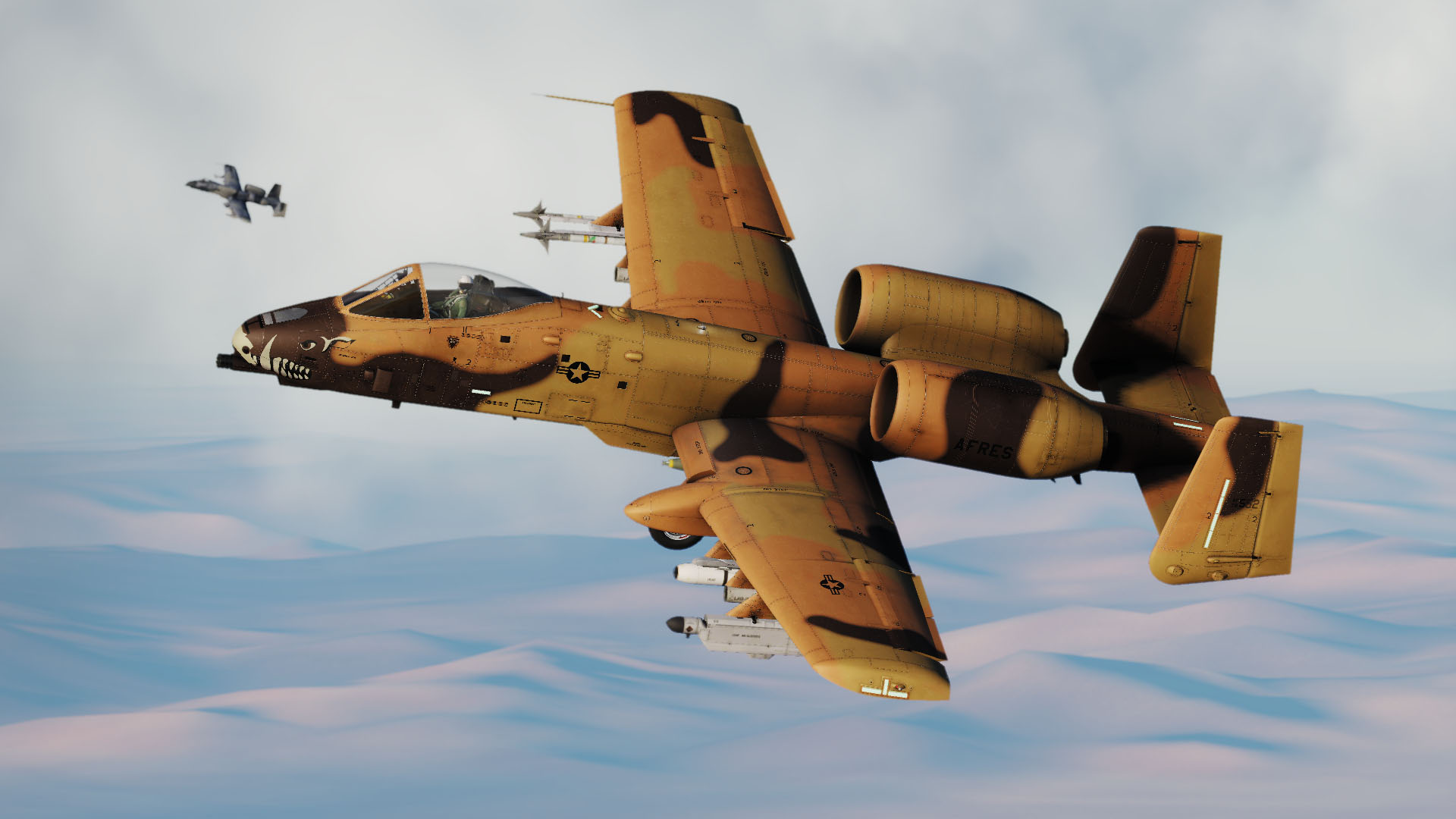 A-10A 47th Tactical Fighter Squadron (Barksdale AFB), Peanut and Flipper