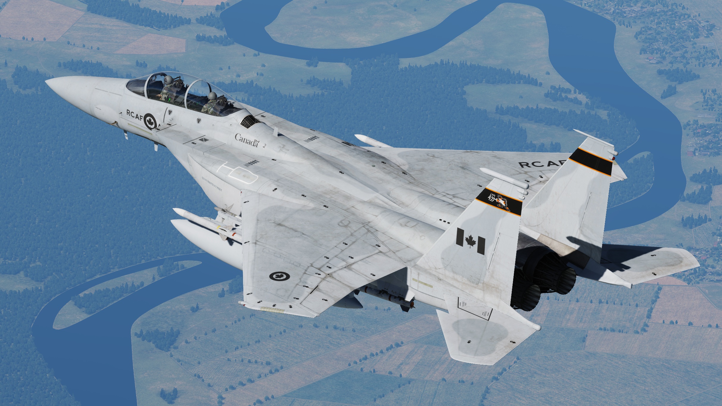 RCAF CF-15E 433 SQN Light