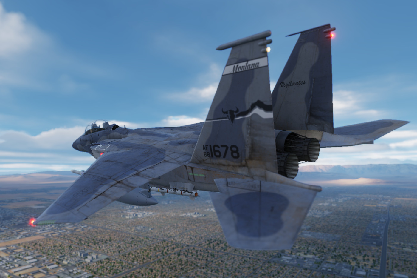 Montana Air National Guard 120th Fighter Wing "Vigilantes" (Fictional)