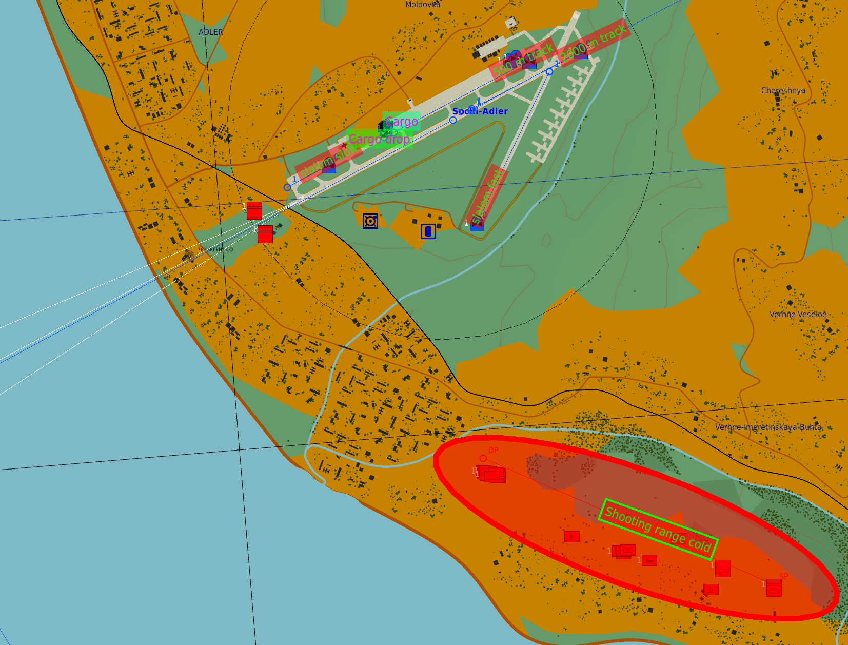 AH-6 Training Map