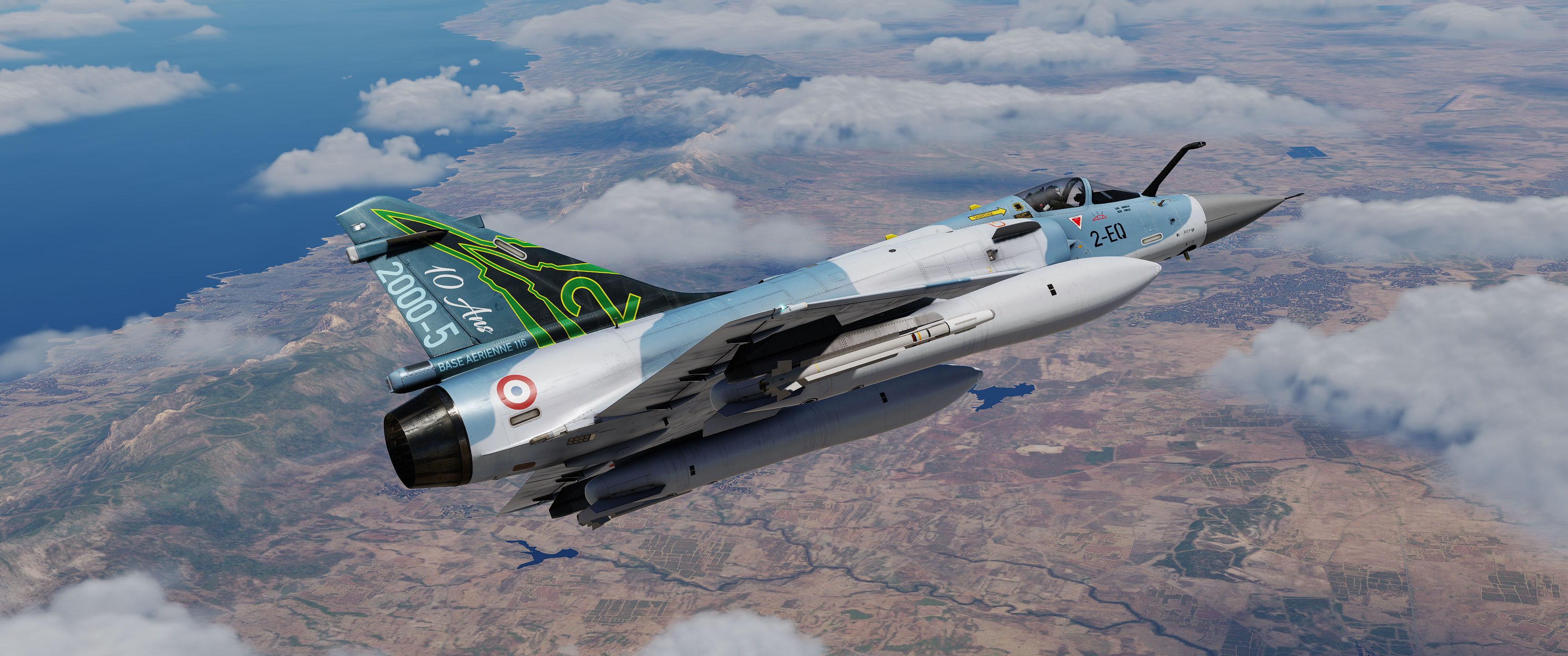 ESC 1/2 Cigognes, 10 ans de présence BA 116 Luxeuil pour les Mirages 2000-5F 25/08/2023 UPDATE