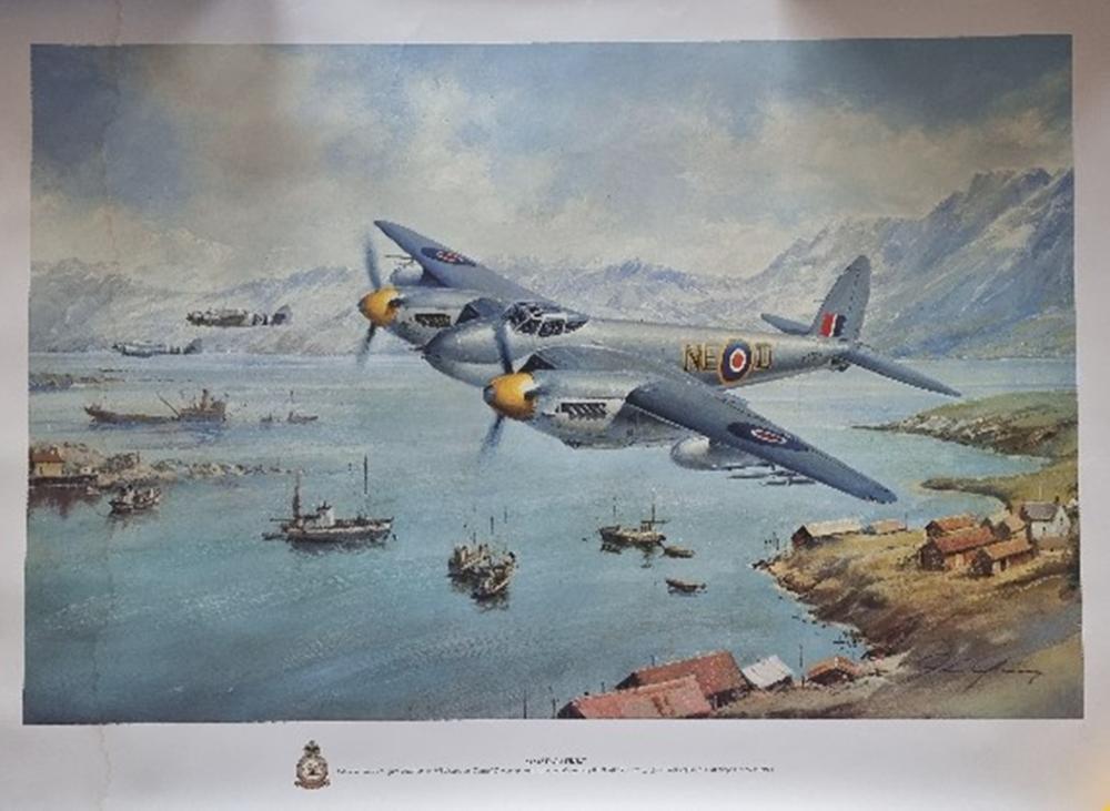 Banff Strike Wing Raid on Famnaes Shipyard