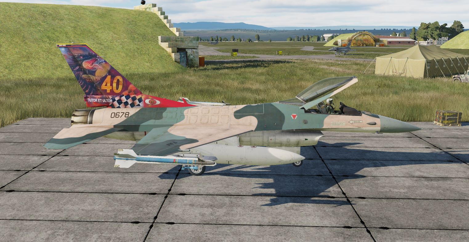 F-16C Dragones Venezuelan Air Force  