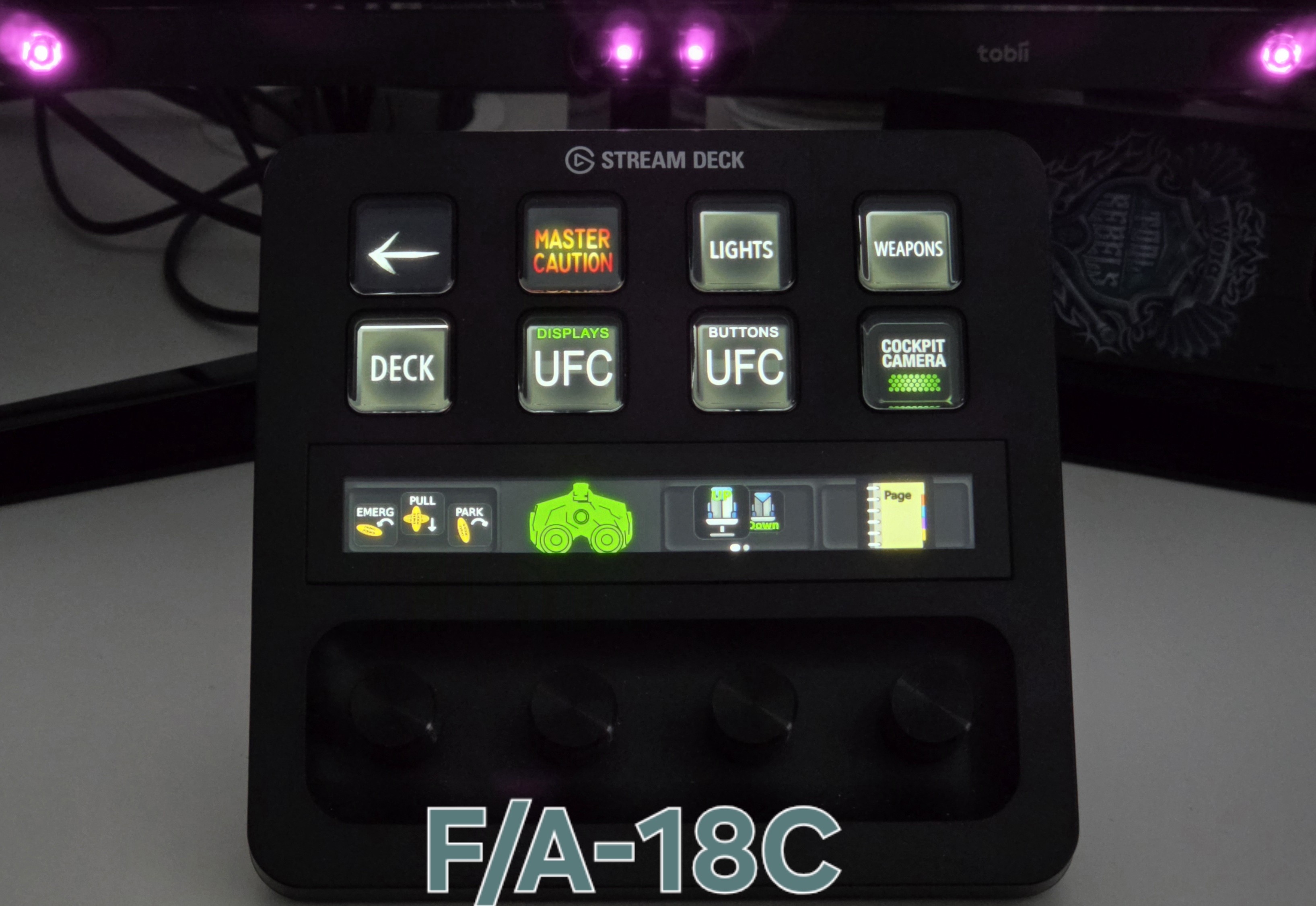 F/A-18C DemolisheR - Stream Deck Plus Profile