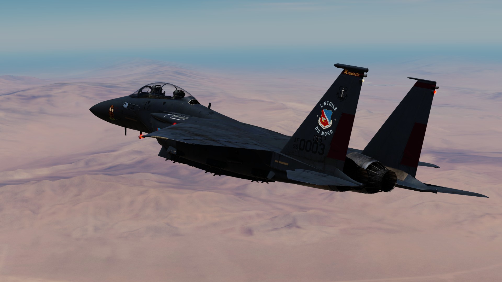 Minnesota ANG and AFR Fictional Strike Eagle Liveries