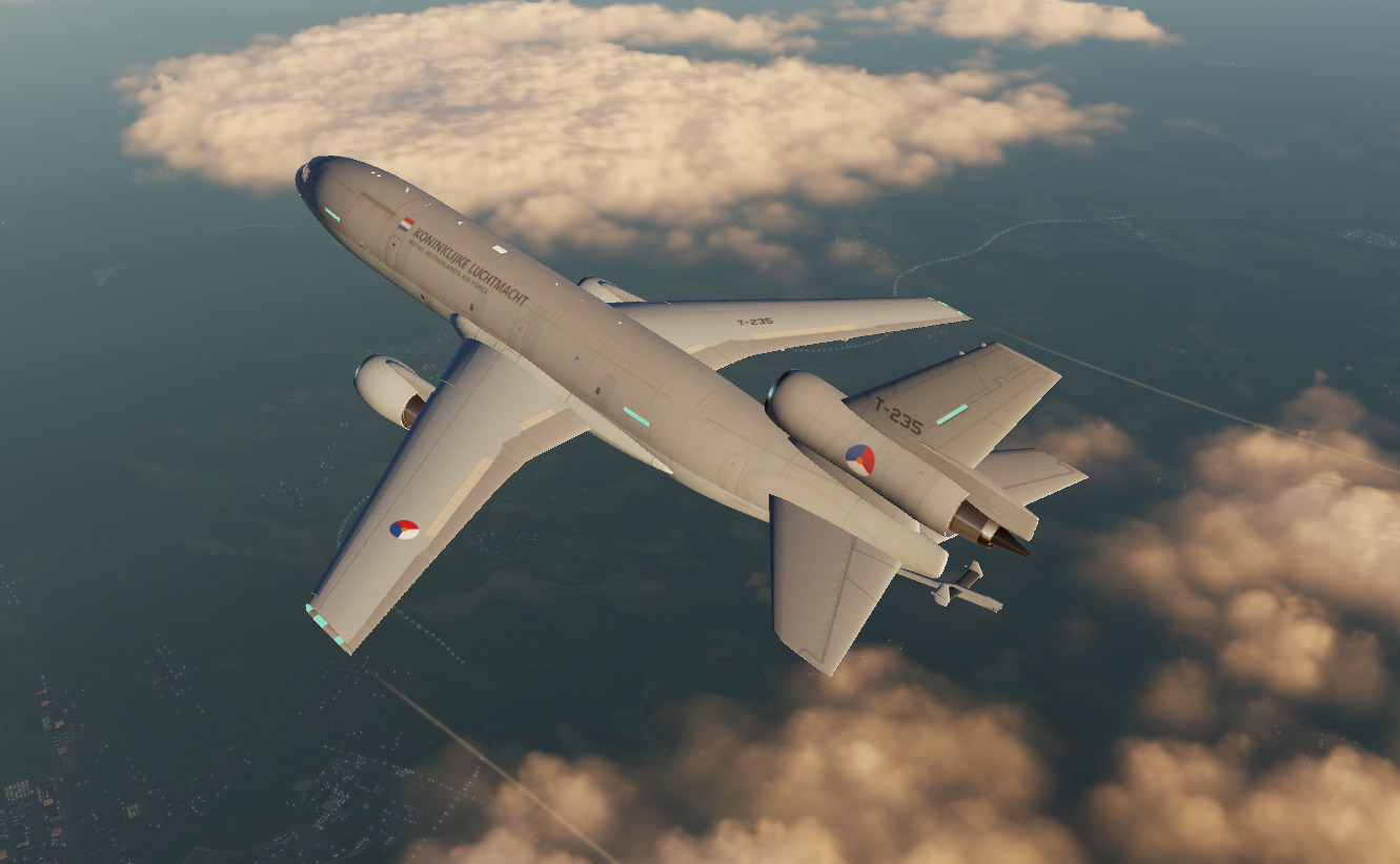 KDC-10 T-235 - 334sqn RNLAF 'Jan Scheffer' - Militairy Aircraft Mod