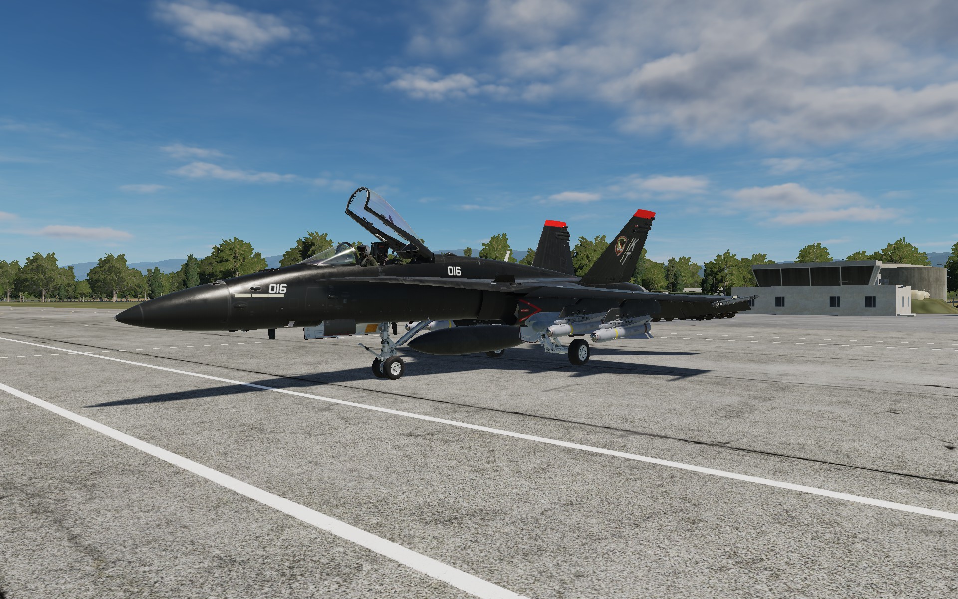 Fictional "Ghosts of Razgriz" Scheme for the F/A-18C