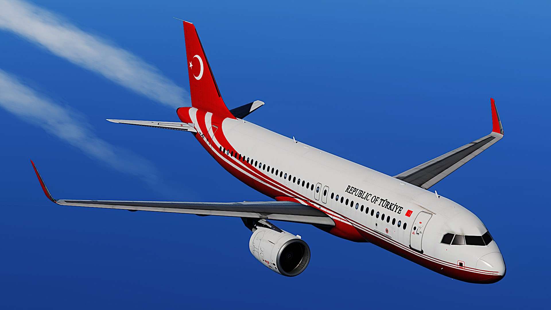 Turkish Government VIP Aircraft (TC-IST) A319 Fictional livery for ...