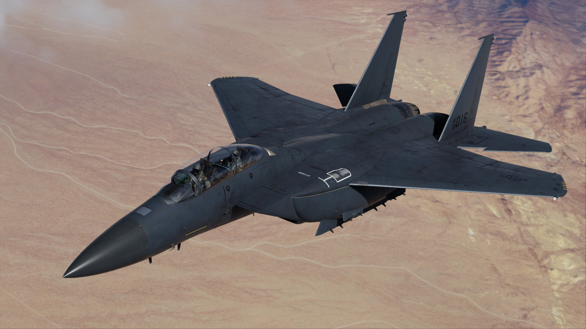 F-15EX Super Eagle II USAF Gunship Gray