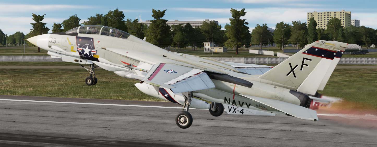 F-14A VX-4 NAS Pt. Mugu 1974