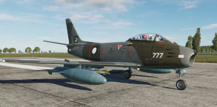 Canadair Sabre CL-13B, #1777, Pakistan Air Force.