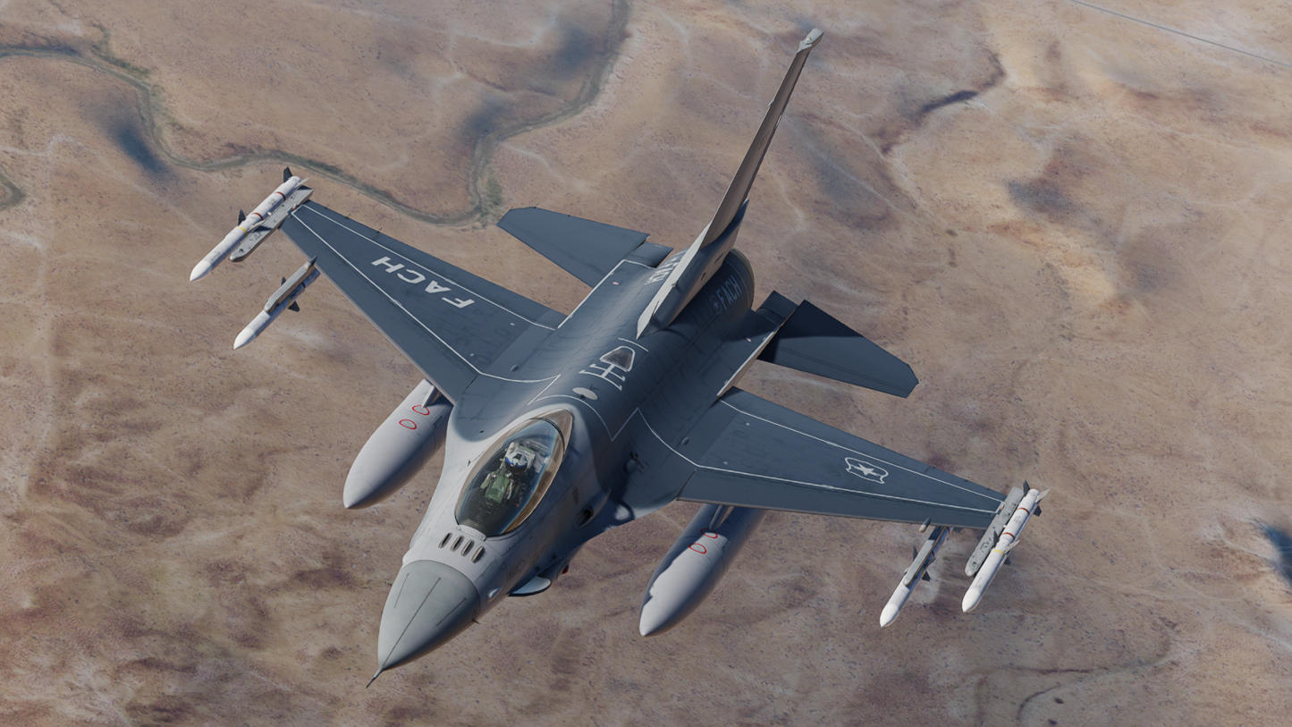 Fuerza Aerea de Chile - F-16C Hill 2 Tone Gray