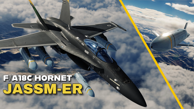 F/A-18C AGM-158B JASSM-ER (Hornet Mod)