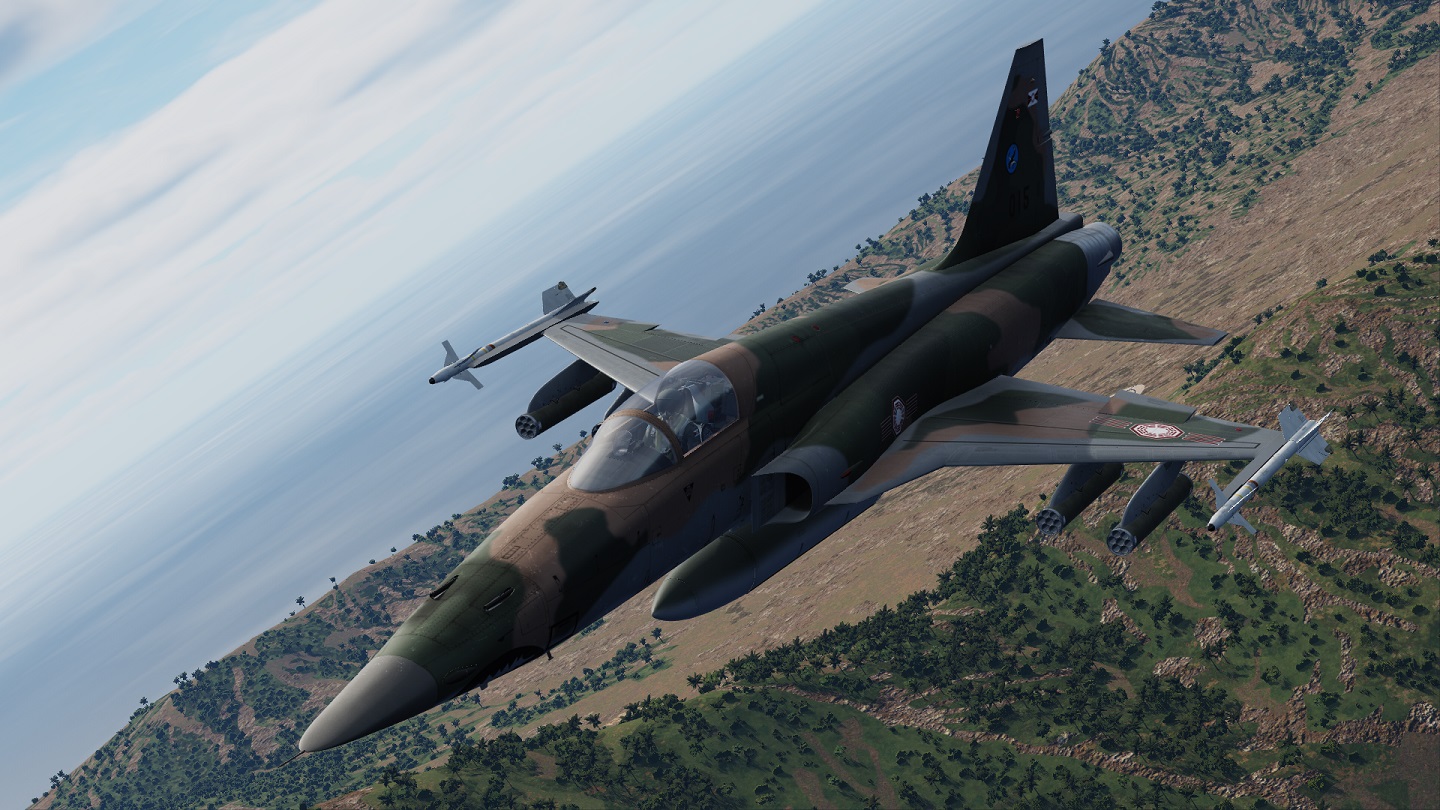 West Clavis Air Force 12th Tactical Fighter Squadron “Tigersharks” F-5E