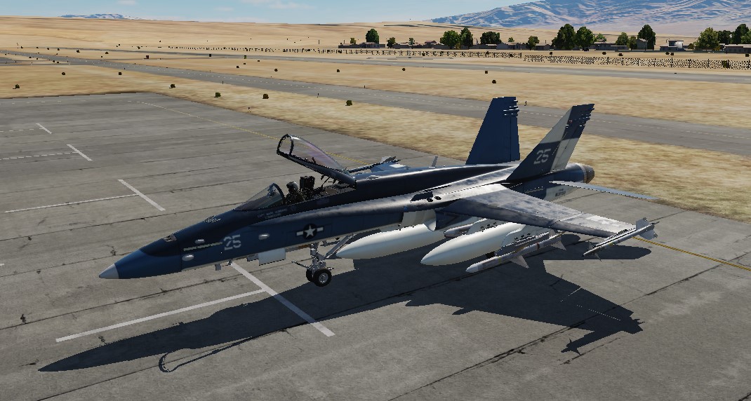 f 18 testing the bird