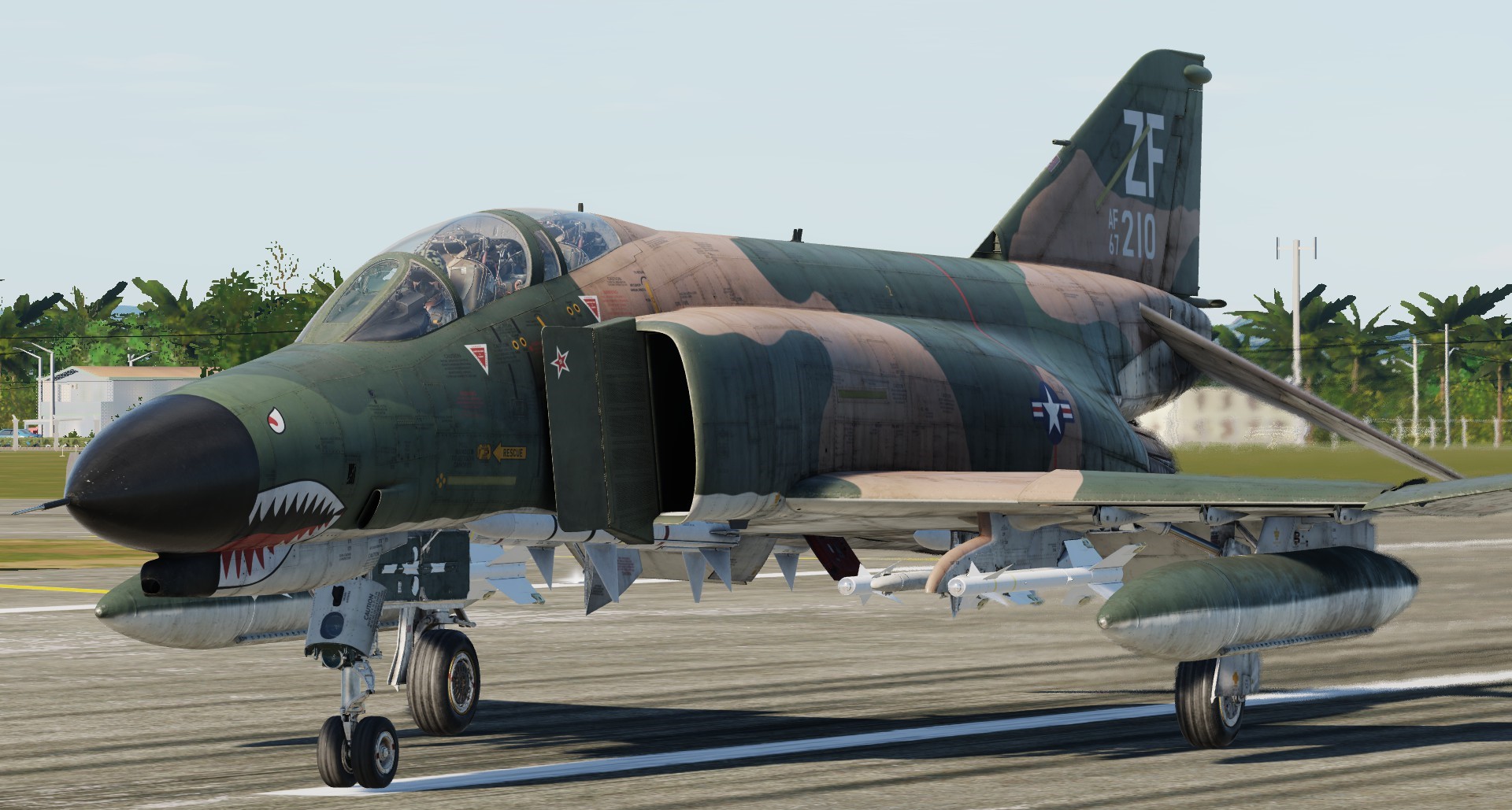 F-4E - World's Only Supersonic Gun Kill (58th TFS, 33rd TFW) - Vietnam