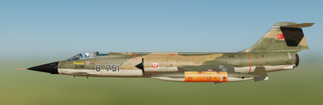 Canadair CF-104 #751 - Turkish Air Force