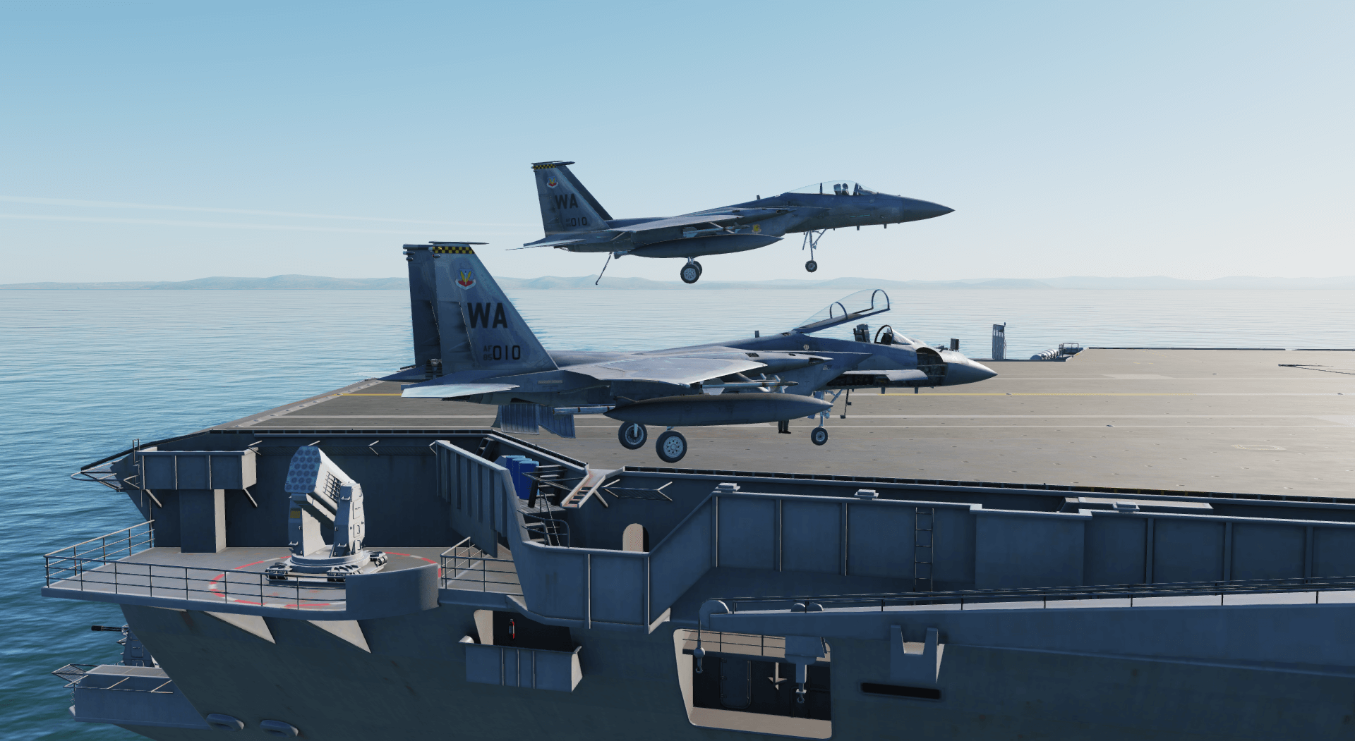 Carrier Capabable F-15N Flyable