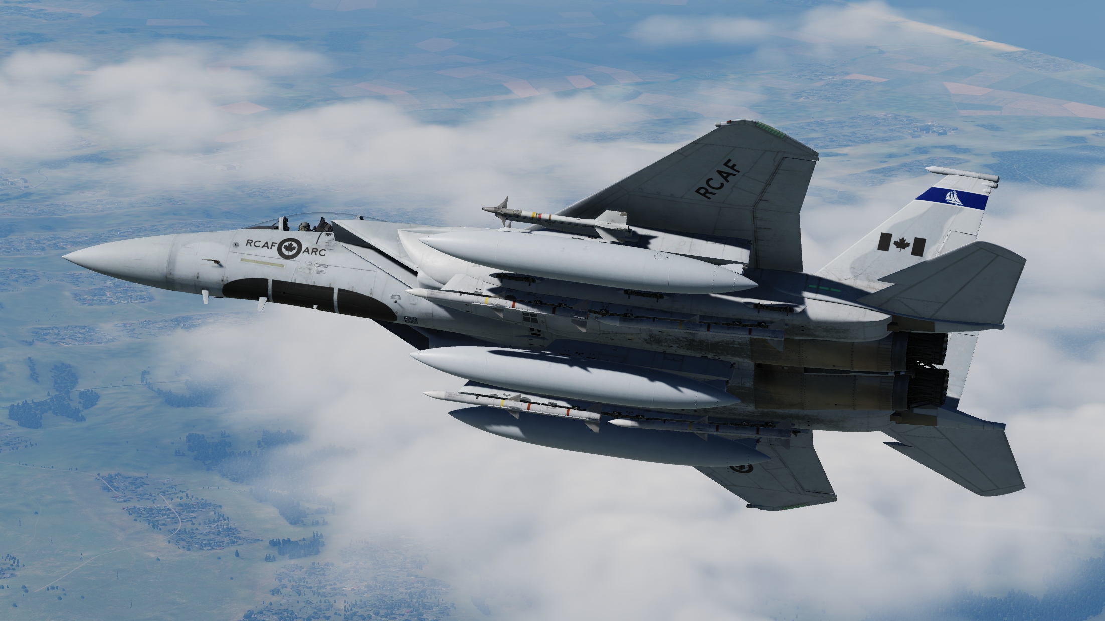 RCAF CF-15E 434 SQN Light