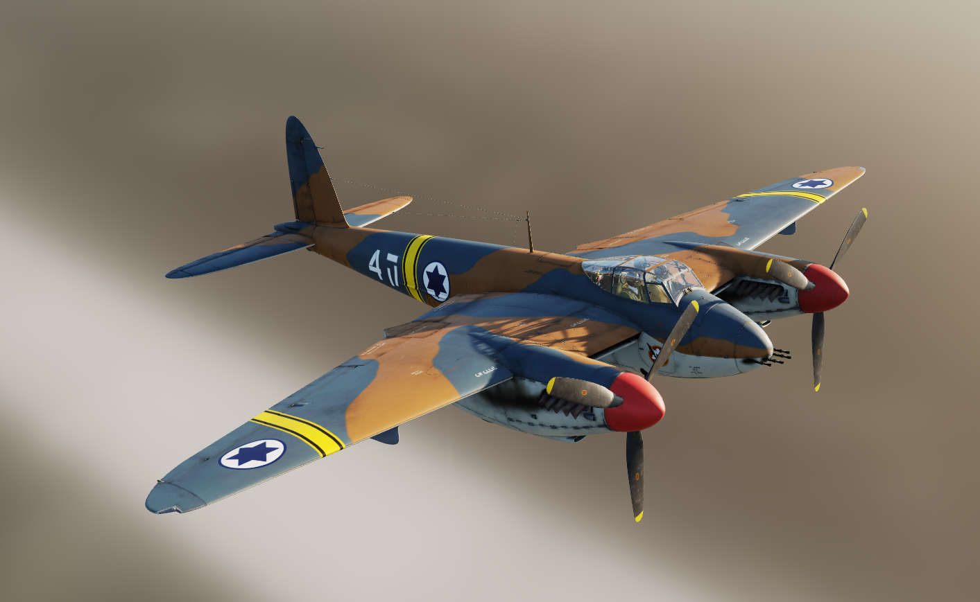 IAF Mosquito - 110th - "Knights of the North" Squadron - 1956 Operation Kadesh colors