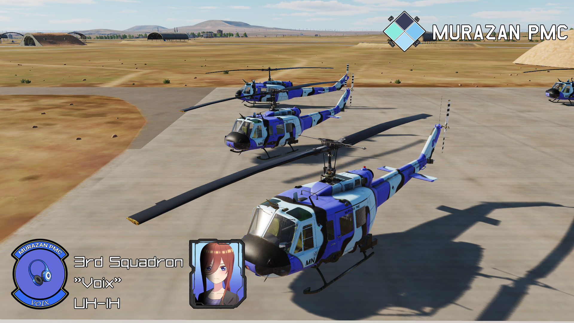 (Legacy) UH-1H Murazan PMC 3rd Squadron "Voix" 