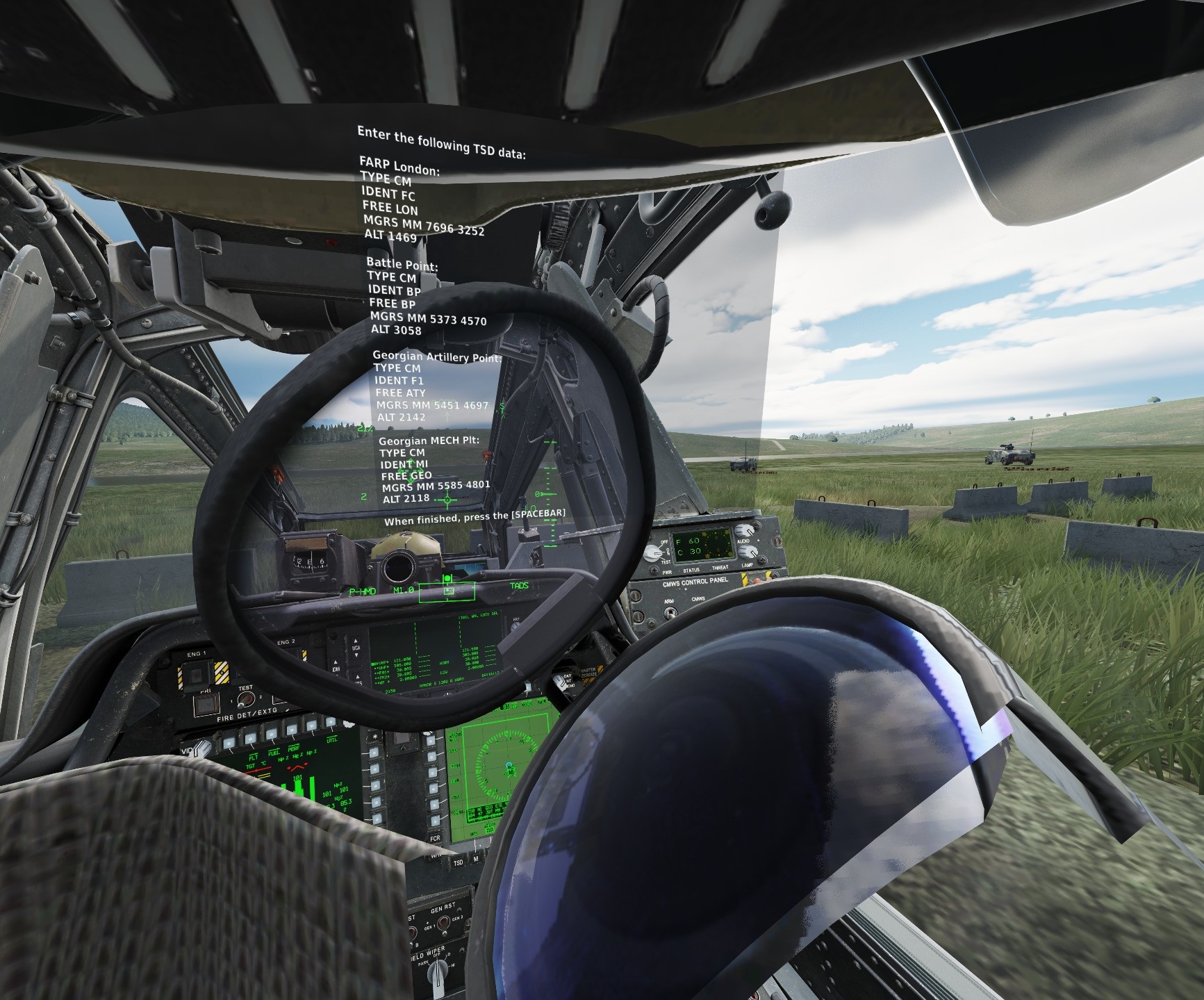 instant AH-64; Tblisi