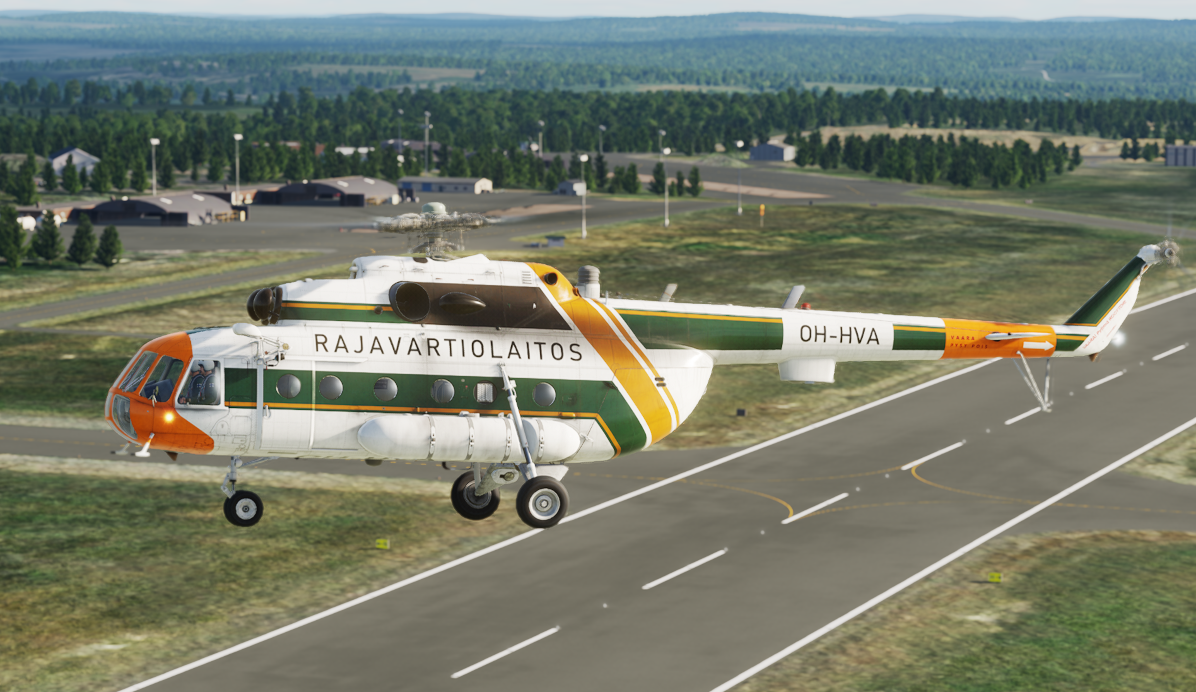 Finnish Border Guard Mi-8T Rajavartiolaitos, 1984