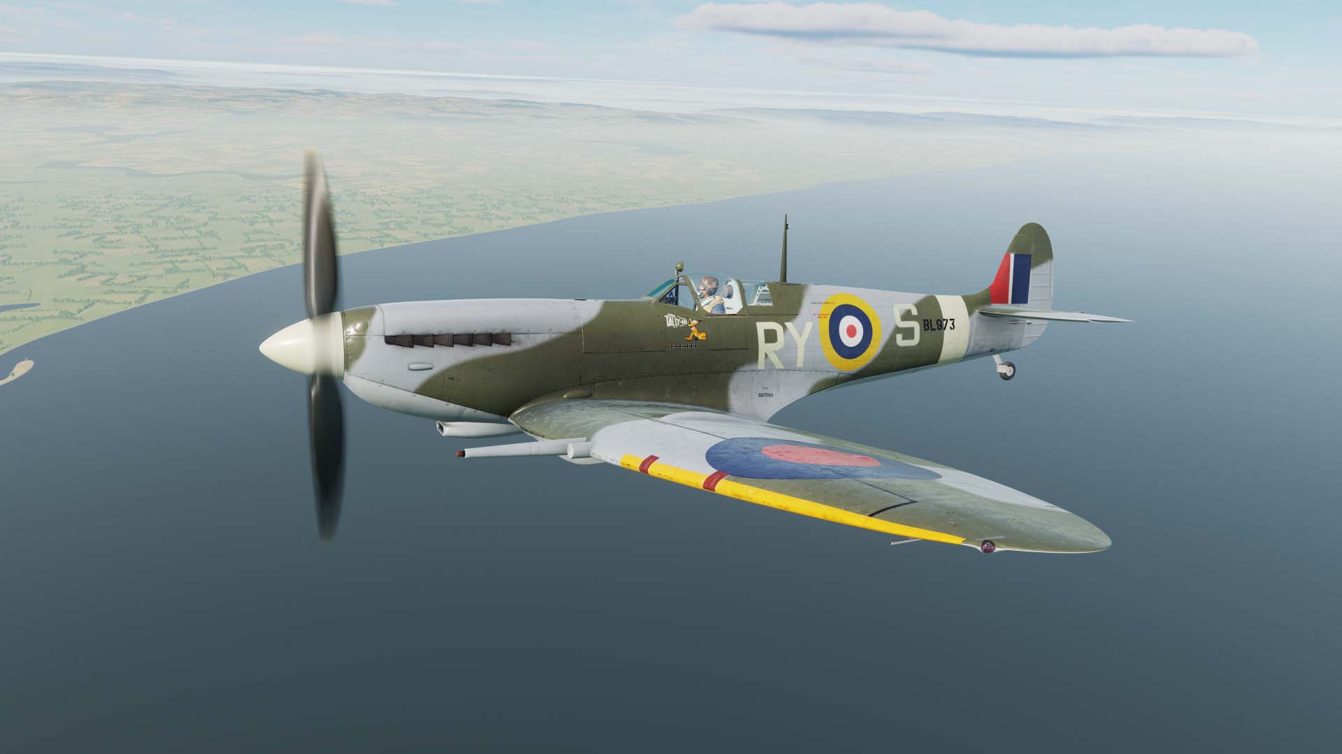 RAF, 313.Sqdn_RY-S BL973 1942 "TALLY HO"