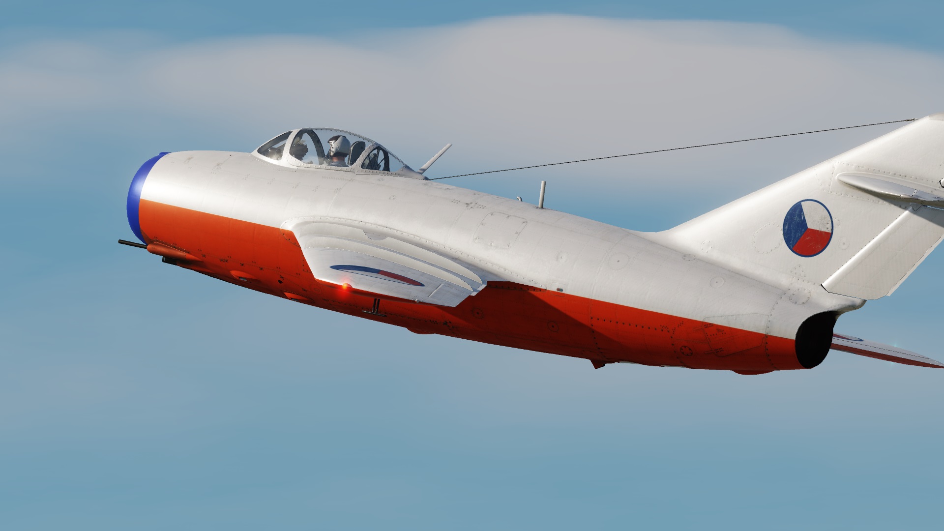 MiG-15bis, kpt. František Garaja, 6. sbolp, letiště Sliač, 29. srpen 1964