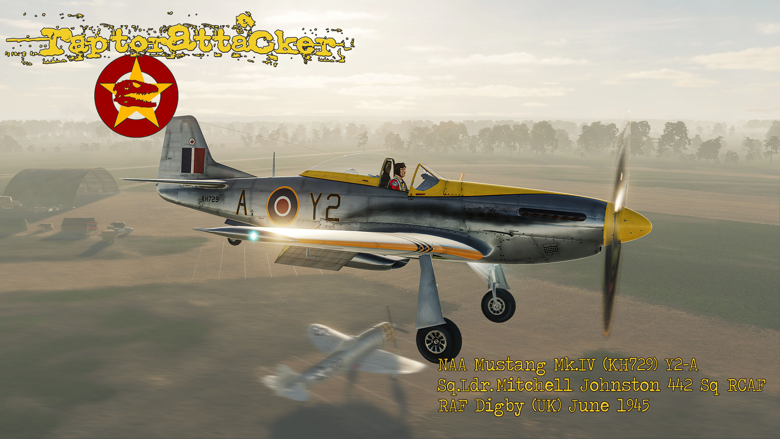 Mustang Mk.IV - Sq. Ldr. Mitchell Johnston 442Sq. RCAF - 1945