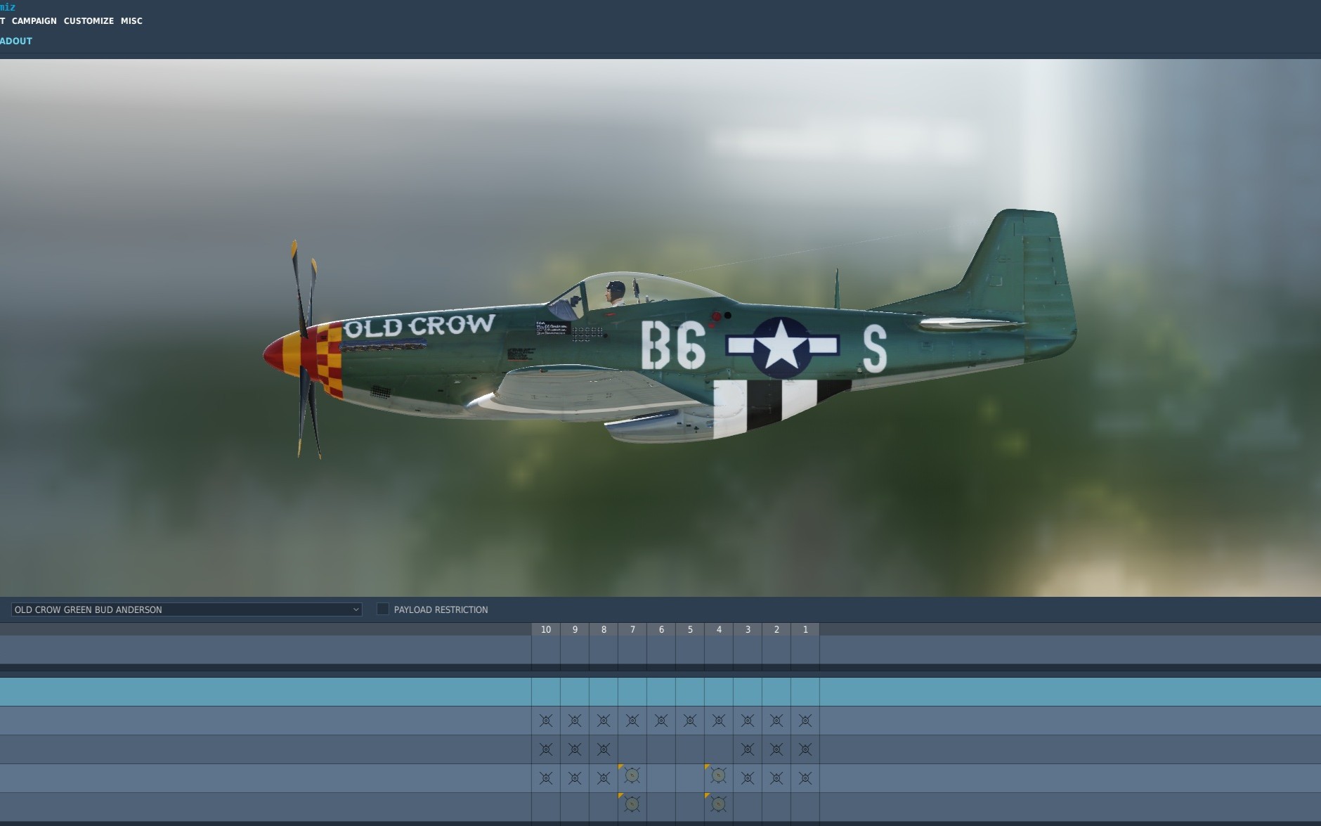 OLD CROW  GREEN BUD ANDERSON