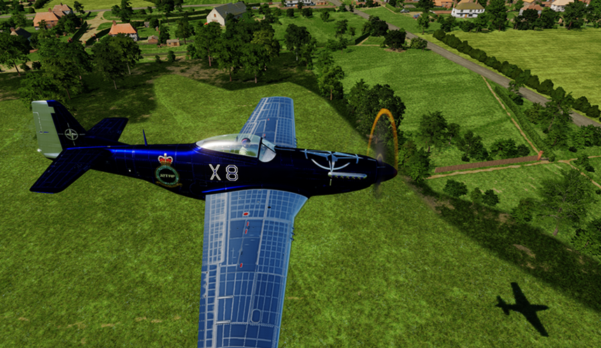 P-51D - NATO METAL - J2TAF - Joint 2nd Tactical Air Force Fighter Squadron