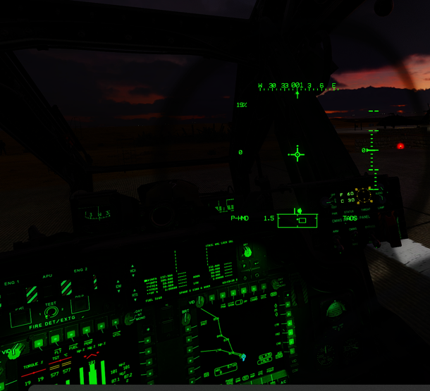 AH-64 mine strike 