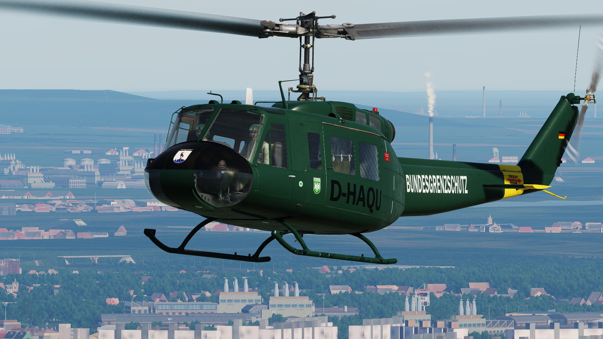 UH-1D (UH-1H) - West German Bundesgrenzschutz