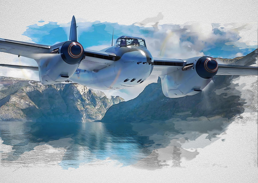 Mosquito 333 RAF Squadron (Norway) 8 April 1945 Troop Ship